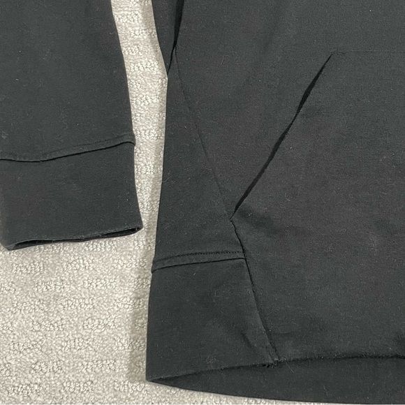 Tapout Mens Solid Black Logo Hoodie Size Large Cotton/poly Pouch Y2K - Picture 6 of 6